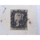 1d black (two margins) on cover, OCT 1840, plus two small envelopes with Indian stamps, 1d black - Image 3 of 9