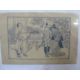Postcards - embroidered silk postcards,  ( 2) Christmas cards by William Luks,  fold out Christmas - Image 3 of 7