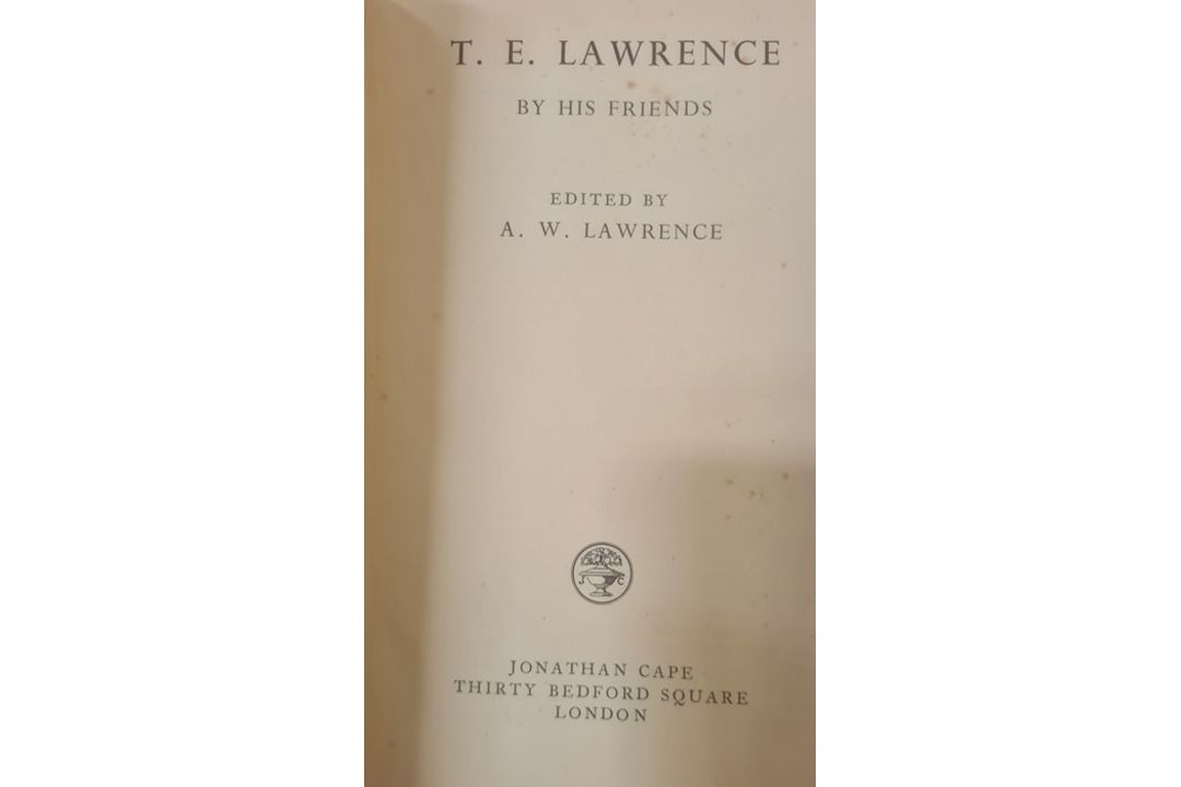 Assorted volumes, including T.E. Lawrence 'Seven Pillars of Wisdom', 'By his friends', 'Goldsmith' - Image 18 of 48