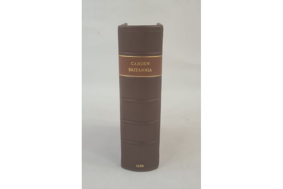 Camden (William) Britannia Sive Florentissimorum regnorum, Angliae, Scotiae, Hiberniae et - Image 1 of 6