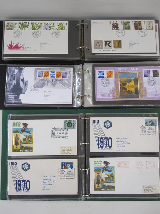 Twelve albums of GB First Day Covers, one of L.S.D and decimal, one album of GB Queen Elizabeth II - Image 3 of 4