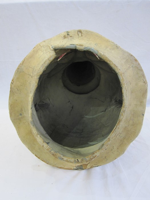 An early to mid 20th century painted Papier Mâché Carnival Parade Head in the form of a Barnum & - Image 5 of 5