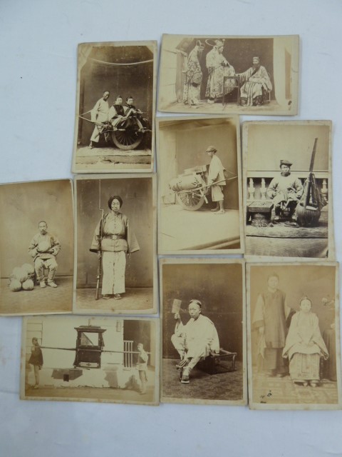 Chinese Interest - small black and white photographs of China - Kobe, Shanghai, and to include - Image 2 of 21