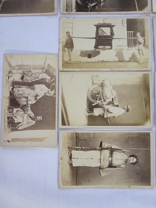 Chinese Interest - small black and white photographs of China - Kobe, Shanghai, and to include - Image 6 of 21