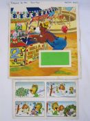 Children's illustration in pen, ink and wash 'Parsley the Lion', signed 'Dill', 19.5cm x 32.5cm