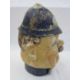 An early to mid 20th century painted Papier Mâché Carnival Parade Head in the form of a policeman, - Image 4 of 5