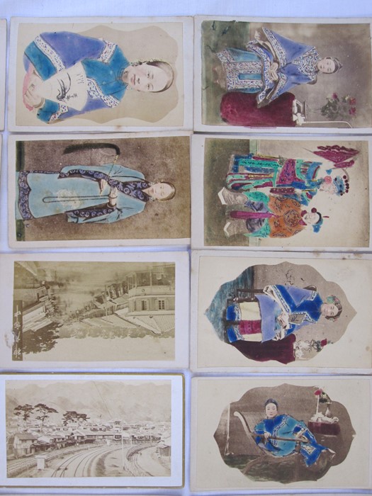 Chinese Interest - small black and white photographs of China - Kobe, Shanghai, and to include - Image 9 of 21