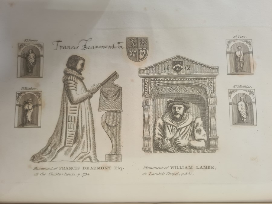 Malcolm, James Peller  "Londinium Redivivum or an Antient History a Modern Description of - Image 6 of 10