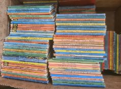 Large quantity of Ladybird books to include some with dj, brown boards, etc (2 boxes)  BOOKS NOT