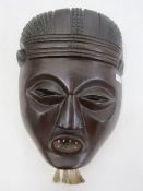 African mask, circa 1930's, 25cm long