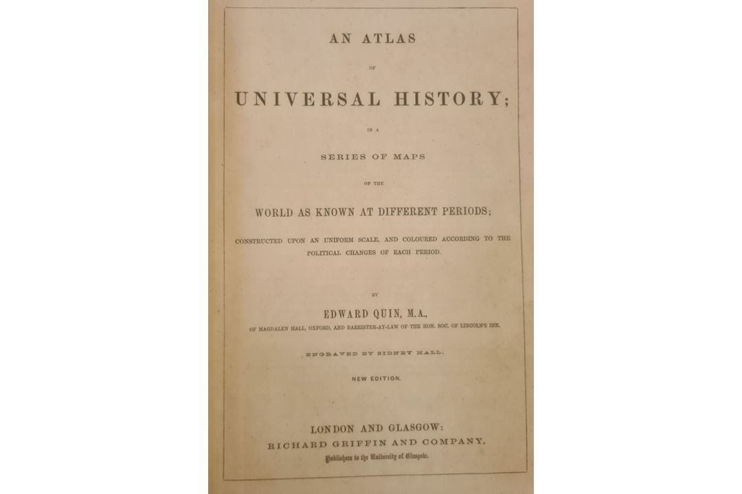 Quin Edward " An Atlas of Universal History;  in a series of maps..." engraved by Sidney Hall, New - Image 23 of 40