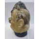 An early to mid 20th century painted Papier Mâché Carnival Parade Head in the form of a policeman, - Image 3 of 5