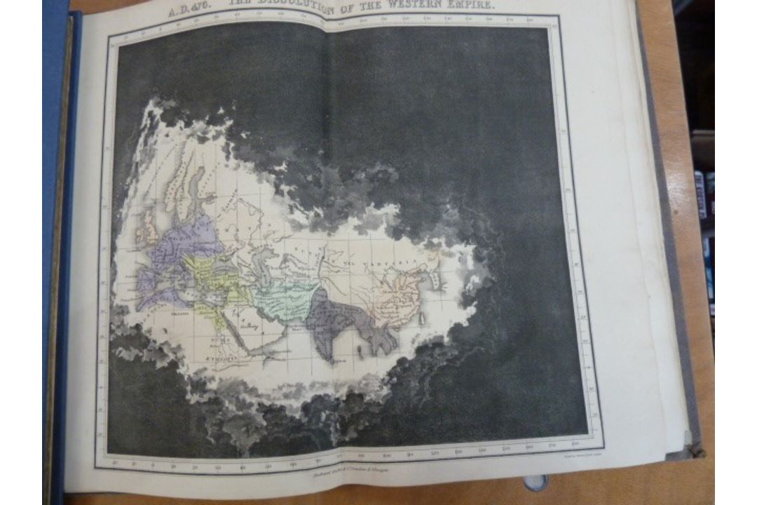Quin Edward " An Atlas of Universal History;  in a series of maps..." engraved by Sidney Hall, New - Image 14 of 40