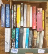 Quantity of modern first editions, some signed, to include John Irvine 