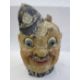 An early to mid 20th century painted Papier Mâché Carnival Parade Head in the form of a policeman, - Image 1 of 5