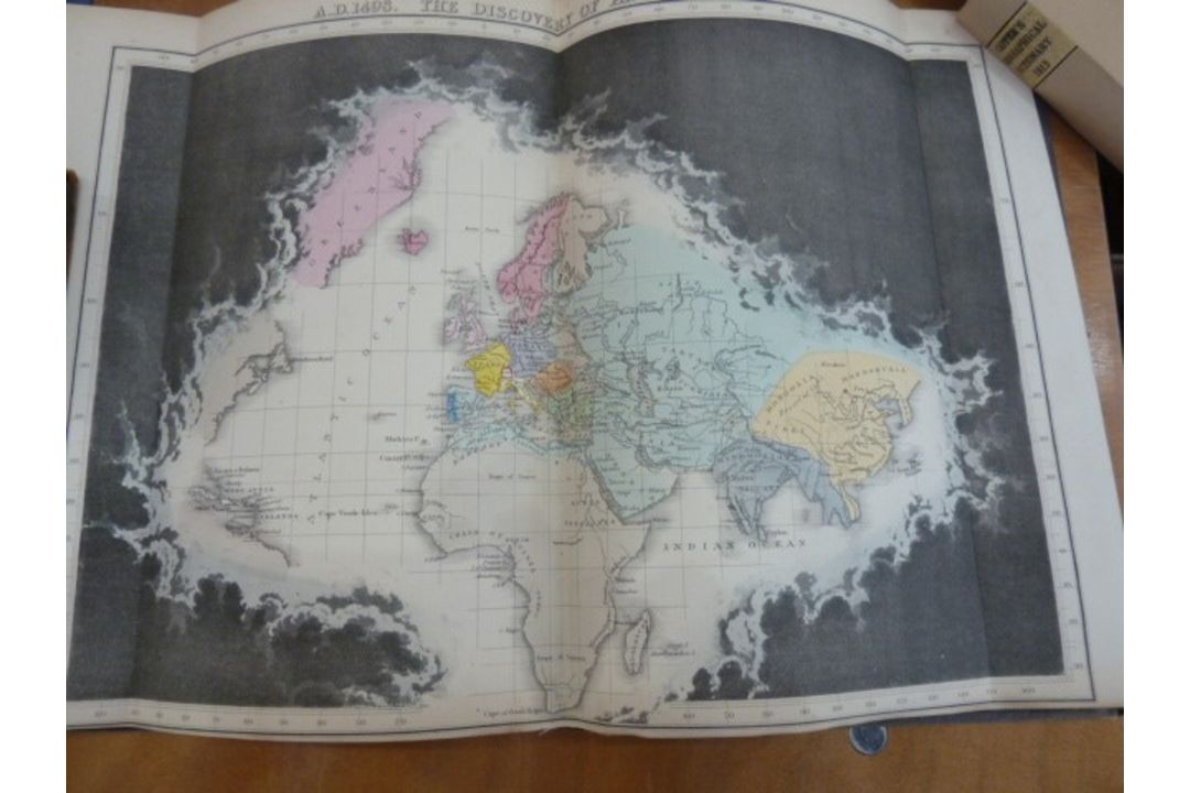 Quin Edward " An Atlas of Universal History;  in a series of maps..." engraved by Sidney Hall, New - Image 38 of 40