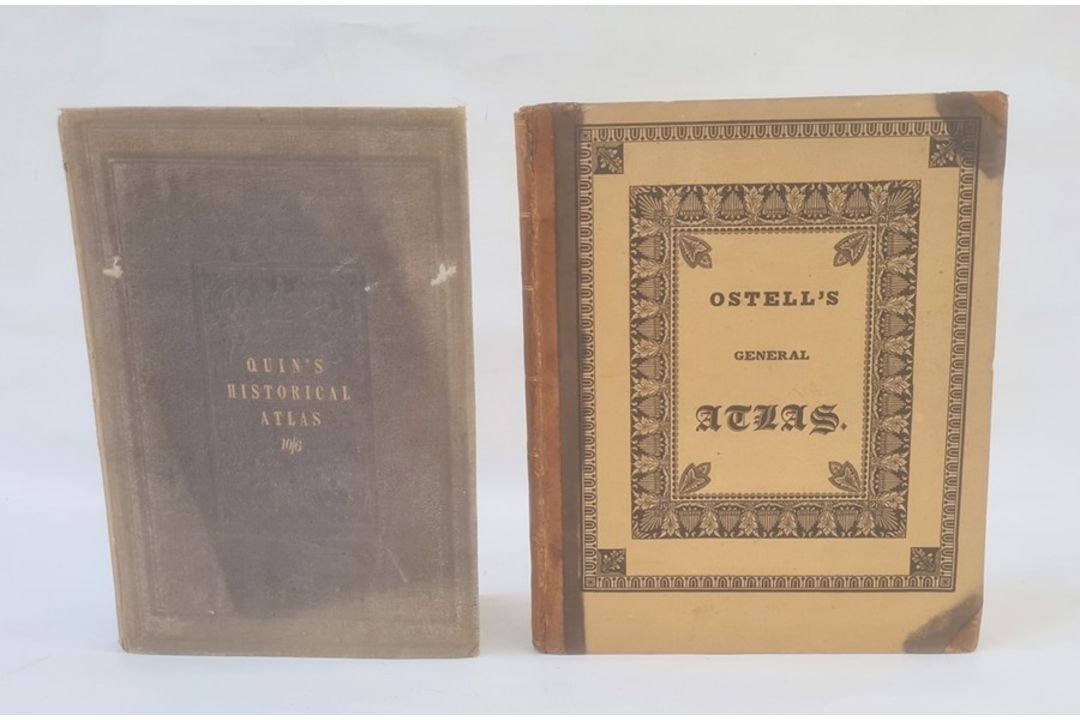 Quin Edward " An Atlas of Universal History;  in a series of maps..." engraved by Sidney Hall, New - Image 1 of 40
