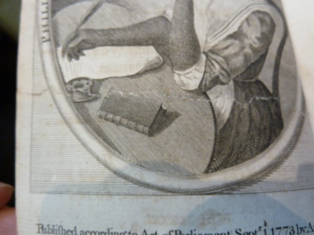 Wheatley, Phillis " Poems on Various Subjects, Religious and Moral by Phillis Wheatley, Negro - Image 21 of 23