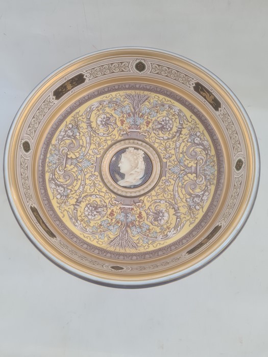 19th century Sevres porcelain presentation tazza or ‘Coupe Cybele’ for the Paris Exposition 1878, - Image 4 of 29