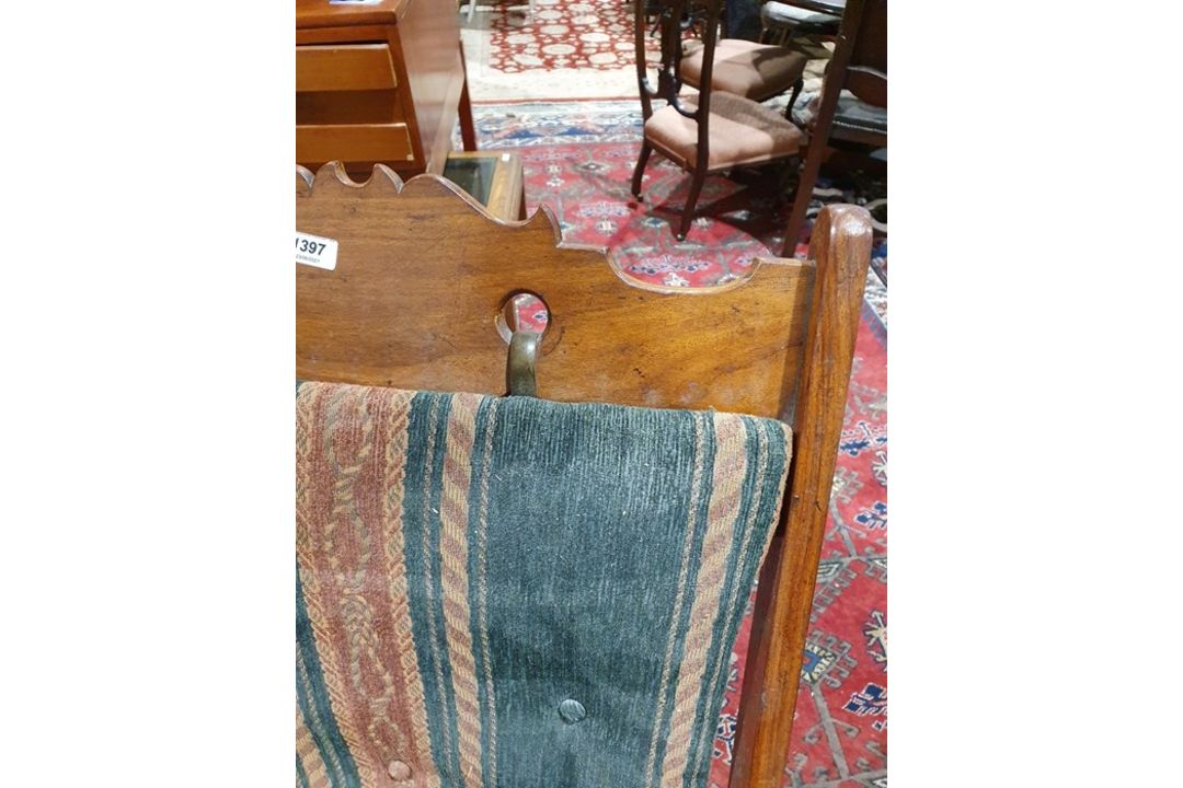 Anglo-Indian campaign chair in the manner of Herbert McNair (1868-1955) Condition ReportSurface - Image 2 of 23