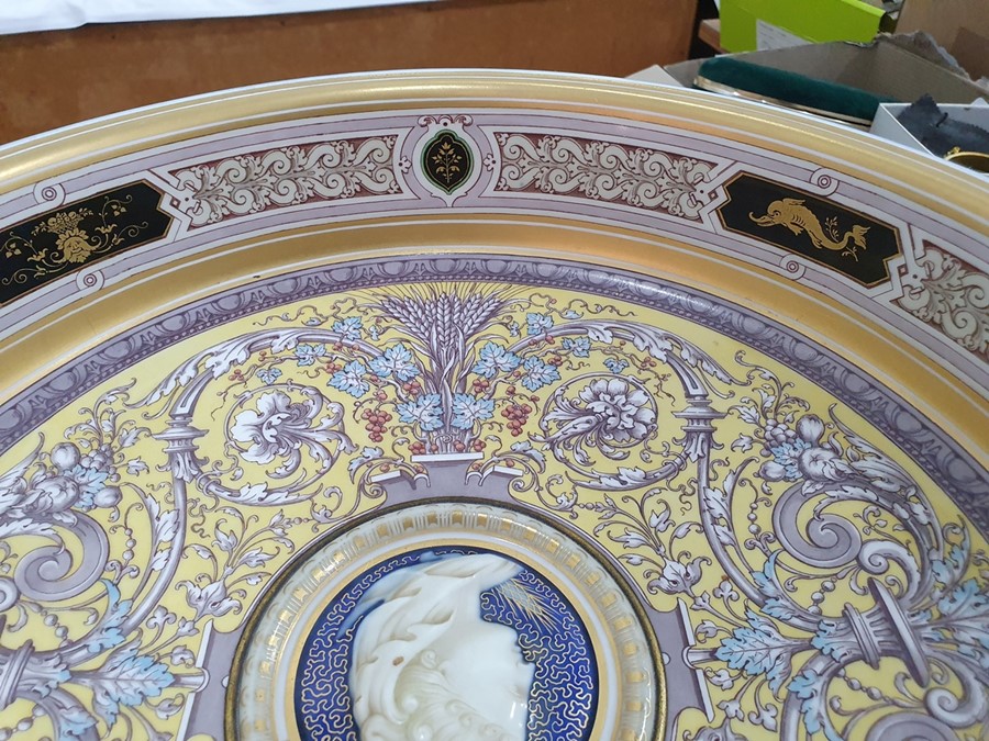 19th century Sevres porcelain presentation tazza or ‘Coupe Cybele’ for the Paris Exposition 1878, - Image 15 of 29