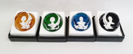 Group of four Baccarat 