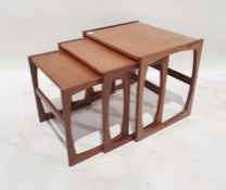 Mid-century nest of three coffee tables, G-Plan Quadrille