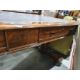 Late 19th/early 20th century large mahogany desk with leather inset top rectangular with rounded - Image 26 of 28
