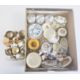 Modern Meissen 'Onion' pattern blue and white butter dish and cover with integral stand, a - Image 1 of 2