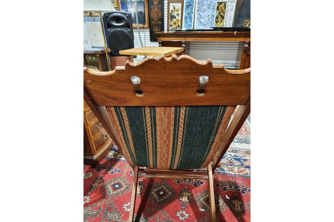 Anglo-Indian campaign chair in the manner of Herbert McNair (1868-1955) Condition ReportSurface - Image 20 of 23