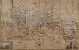 ******** WITHDRAWN ************* Reproduction C & J Greenwood  'Map of London from an actual