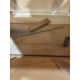 20th century oak coffer, rectangular top with moulded edge, three panels to the front, shaped - Image 18 of 24