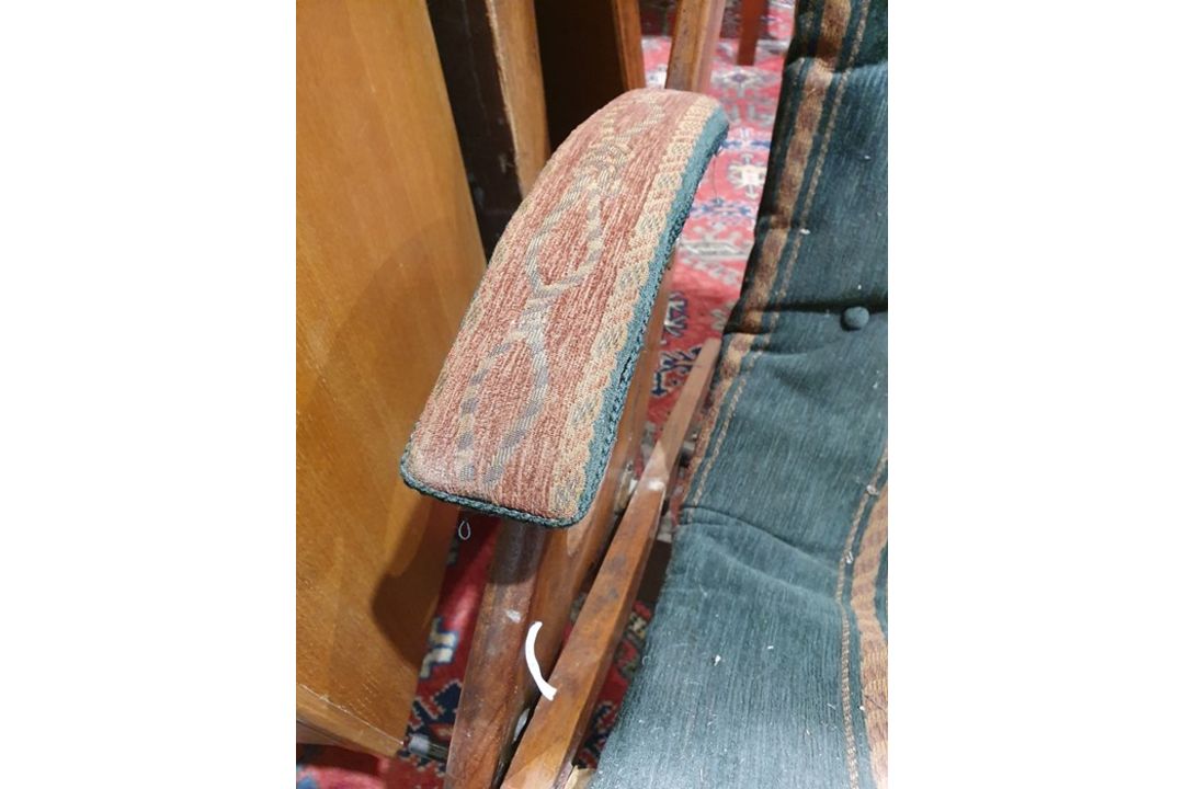 Anglo-Indian campaign chair in the manner of Herbert McNair (1868-1955) Condition ReportSurface - Image 7 of 23