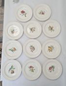 11 Wedgwood US Military Academy West Point, New York 'From US to New York' pottery plates, views