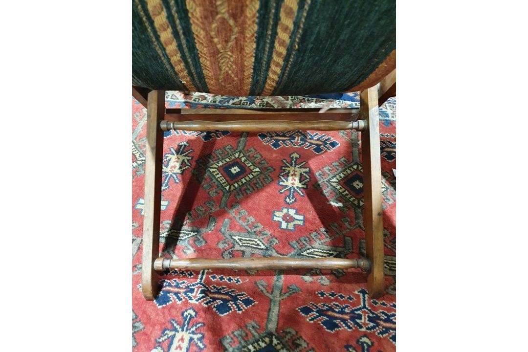 Anglo-Indian campaign chair in the manner of Herbert McNair (1868-1955) Condition ReportSurface - Image 21 of 23