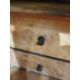 Partly ebonised burrwood 19th century Davenport desk with leather inset to the slope, 57cm x 90cm - Image 5 of 9