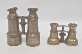 A pair of 'Boston. Shreve Crump and Low' binoculars and another pair of binoculars (2)