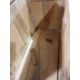 20th century oak coffer, rectangular top with moulded edge, three panels to the front, shaped - Image 16 of 24