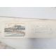 Hiroshige, Ichiryusai, a miniature book, "The Tokaido Fifty Three Stations", folding out to reveal - Image 2 of 16