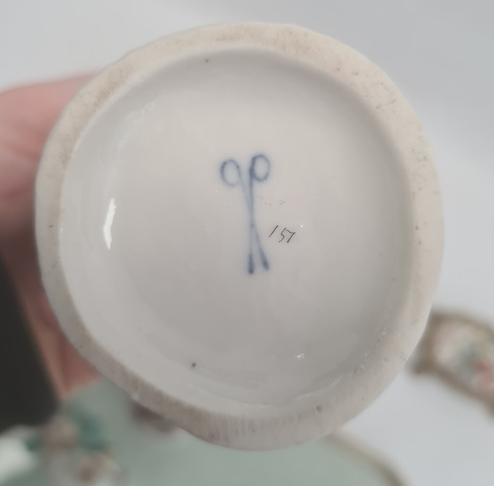 Continental porcelain monkey band in the Meissen manner, viz:- seven monkeys, some with damage and - Image 7 of 9