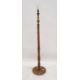 20th century turned and reeded standard lamp, 146cm high - Image 1 of 2