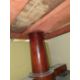 Late 19th/early 20th century large mahogany desk with leather inset top rectangular with rounded - Image 18 of 28