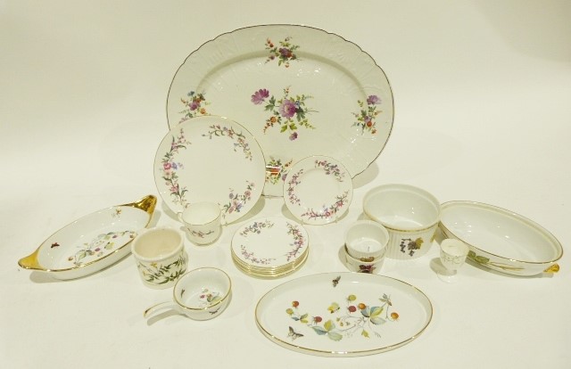 Williams & Humbert sherry advertising bowl and various other ceramics including Leeds pottery, - Image 3 of 3