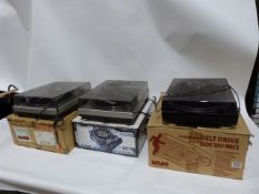 Two Stanton Gemini PT-2000 Mark II turntables and one other (3) Condition ReportThird turntable is a