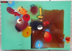 Oil on canvas Large abstract, 156 x 111cm