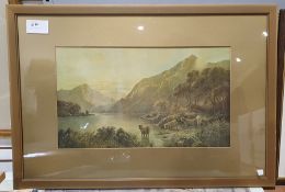 Selection of framed prints, prints on canvas, topographical, etc (16)