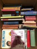 Assorted books including Goold and Walker 