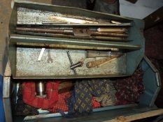 Quantity of tools to include, sanders, drill, toolbox, a Black and Decker drill and vintage tools