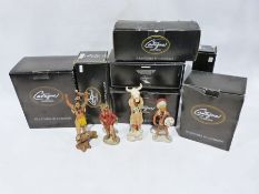 Quantity of boxed 'Sculptures by Castagna' from the Castagna Collection alabaster figures