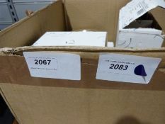 Part stoneware dinner service, cream with brown rim but packed in the wrong Villeroy & Boch boxes